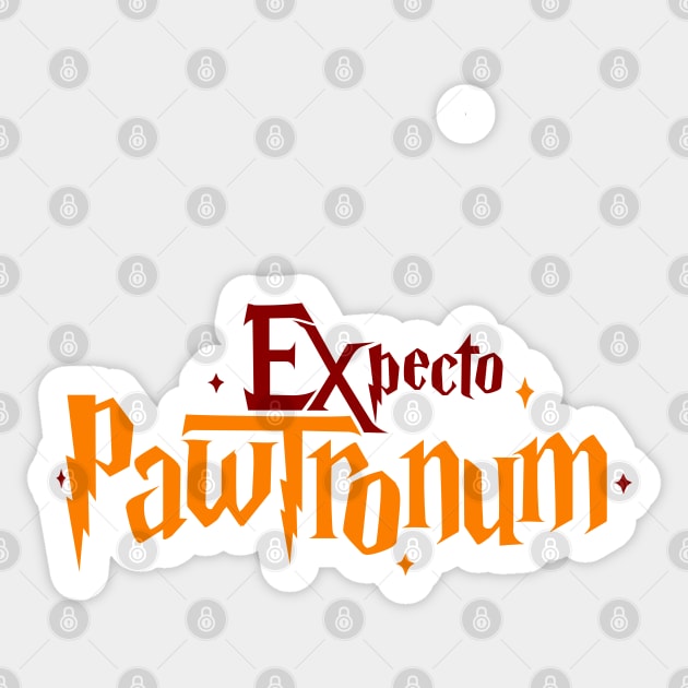 Expecto Pawtronum Sticker by Cinestore Merch